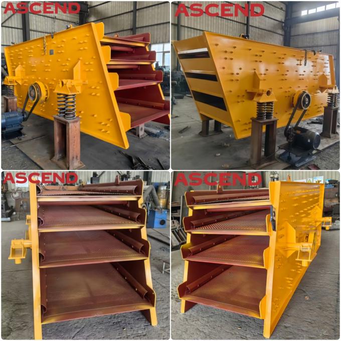 1 2 3 4YK2160 آلة الغربلة الاهتزازية شبكة الشاشة الرملية 50 مم 0