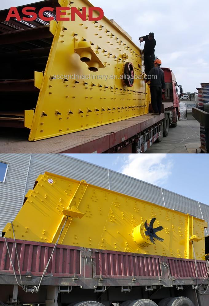 1 2 3 4YK2160 آلة الغربلة الاهتزازية شبكة الشاشة الرملية 50 مم 5