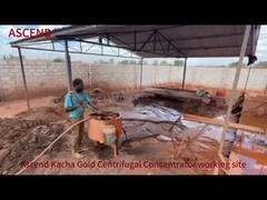 آلة فاصل خام الذهب كاشا مركز الطرد المركزي للذهب LX80