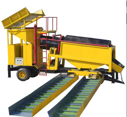 100 150 200 tons per hour capacity gold washing plant for big scale mining in Egypt South Africa